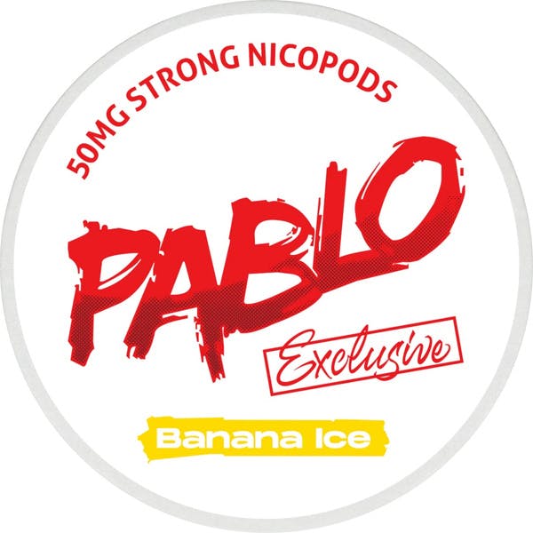 PABLO Banana Ice nikotin tasakok