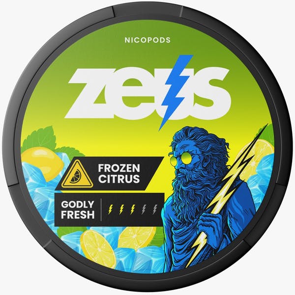 Zeus Frozen Citrus sachets de nicotine