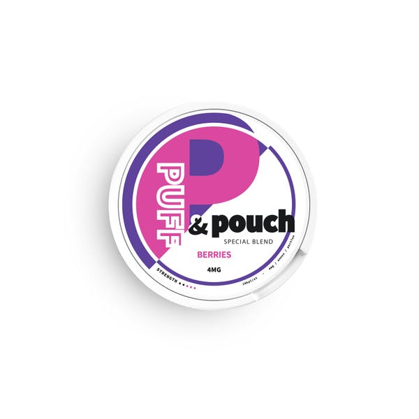 Puff and Pouch Berries 4mg nikotinové sáčky
