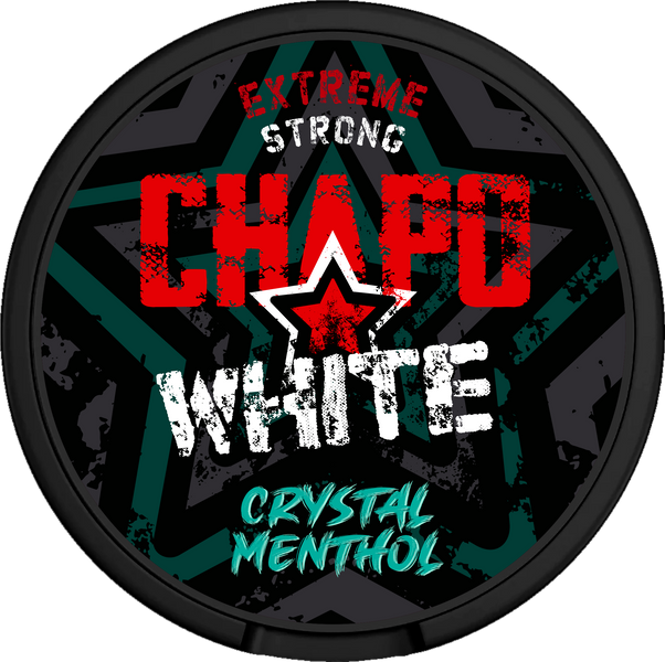 Chapo White Bustine di nicotina Chapo White Crystal Menthol Strong