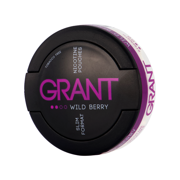 GRANT Wildberry nicotine pouches