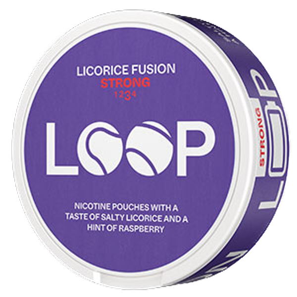 LOOP Σακουλάκια νικοτίνης Licorice Fusion Strong