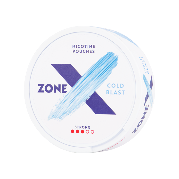 ZoneX Cold Blast Strong w woreczkach nikotynowych