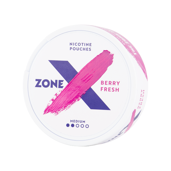 ZoneX Berry Fresh nikotino maišeliai