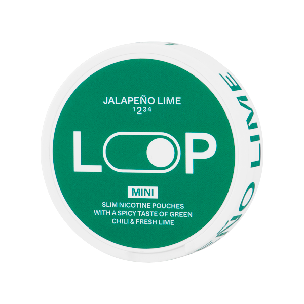 LOOP Jalapeno Lime Mini nicotine pouches