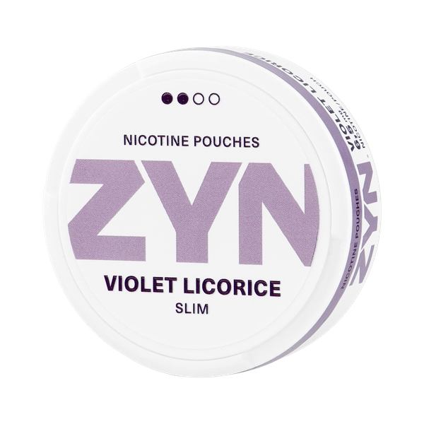 ZYN Violet Licorice nikotin tasakok