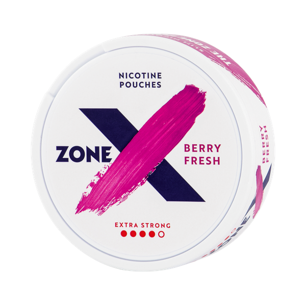 ZoneX Bolsas de nicotina Berry Fresh Extra Strong