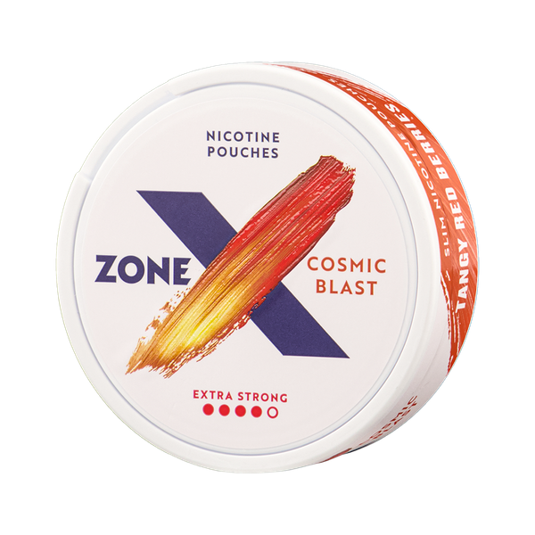 ZoneX Cosmic Blast Extra Strong nikotínové vrecká
