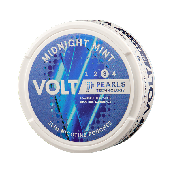 VOLT Volt Pearls Midnight Mint Strong nicotine pouches