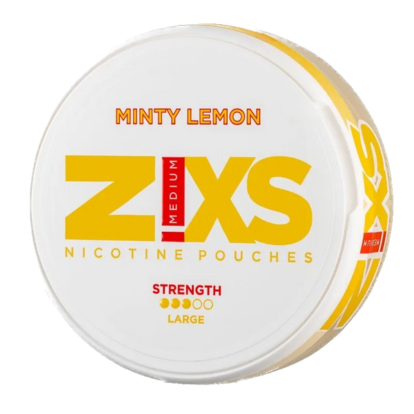 ZIXS Minty Lemon nicotine pouches