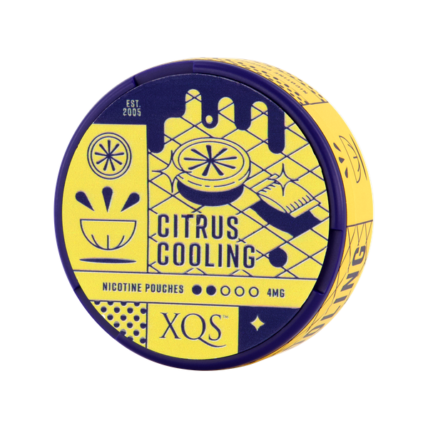 XQS Citrus Cooling sachets de nicotine