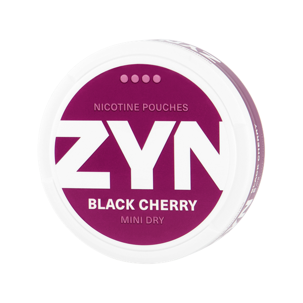 ZYN Black Cherry 6 mg nikotin tasakok