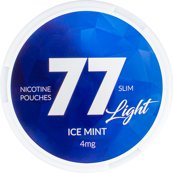 77 Bolsas de nicotina Ice Mint 4mg