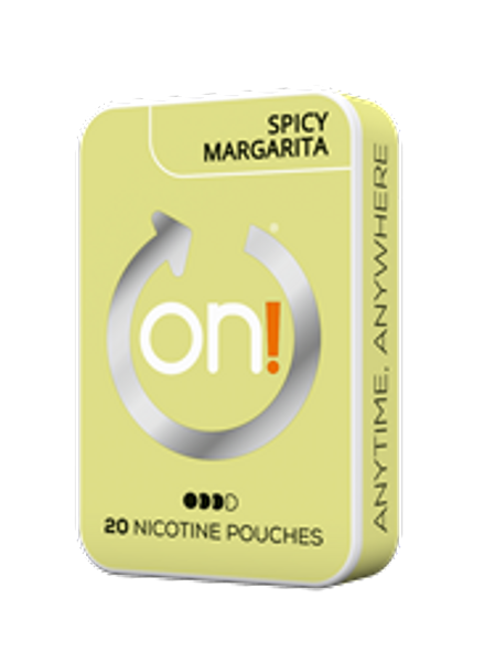 on! Σακουλάκια νικοτίνης Spicy Margarita 6mg