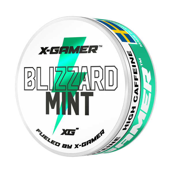 X-Gamer Blizzard Mint nikotinpåsar