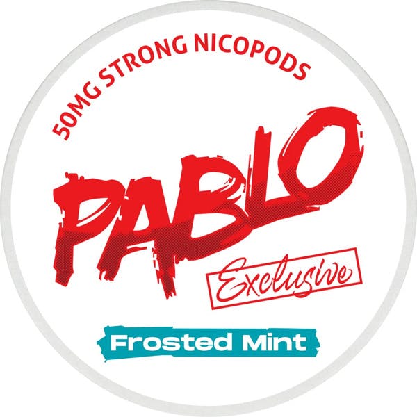 PABLO Frosted Mint nikotin tasakok