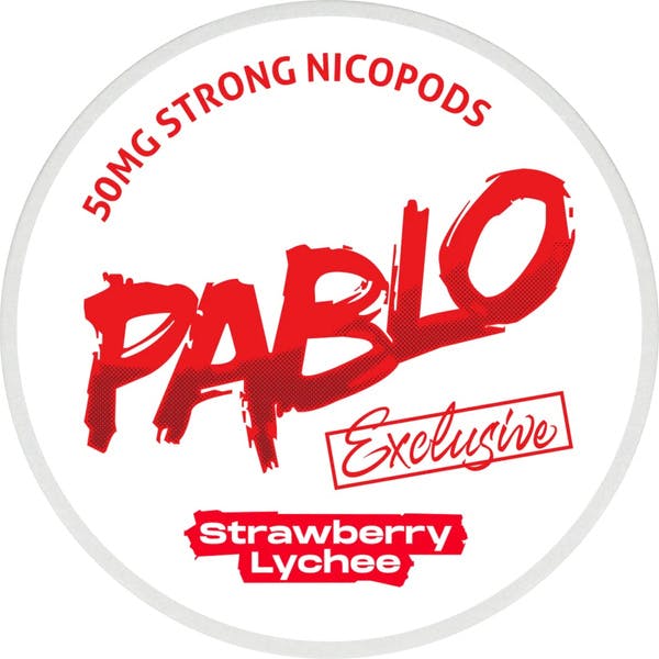 PABLO Strawberry Lychee nikotin tasakok