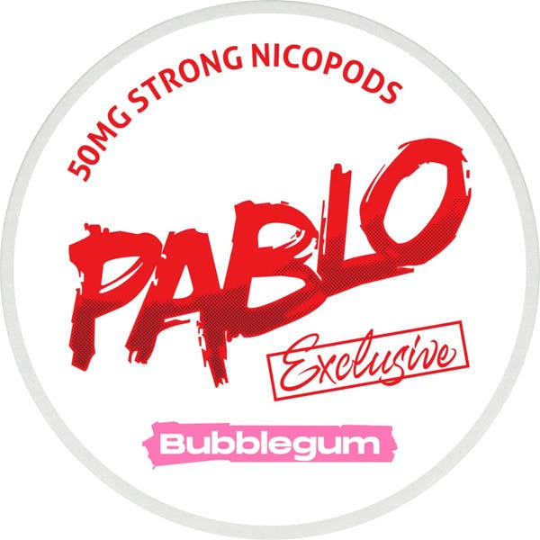 PABLO Bubblegum w woreczkach nikotynowych