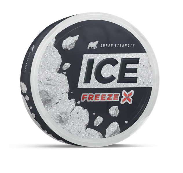 ICE Freeze X Super Strong nikotinpåsar