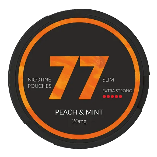 77 Peach Mint 20 mg nicotinezakjes