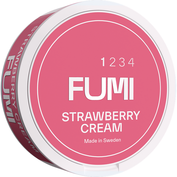 FUMI Strawberry Cream nikotino maišeliai