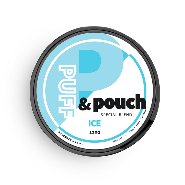 Puff and Pouch ICE strong 12mg nikotiinipatse