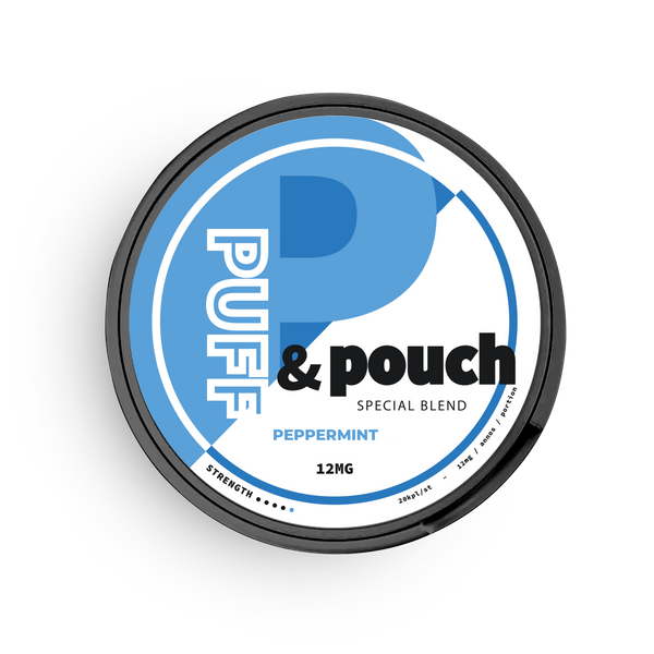 Puff and Pouch Peppermint 12mg nikotiinipatse