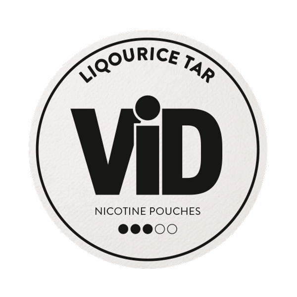 ViD Liquorice Tar nikotiinipatse