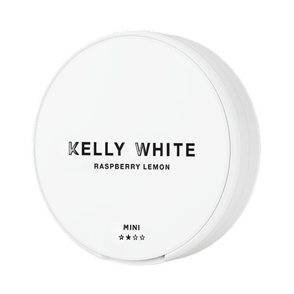 Kelly White Raspberry Lemon nicotine pouches