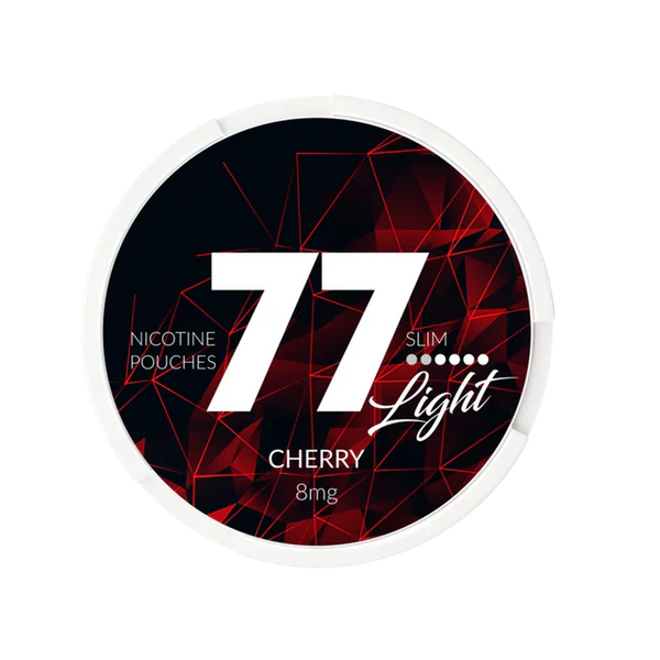 77 Bolsas de nicotina Cherry Light 8mg