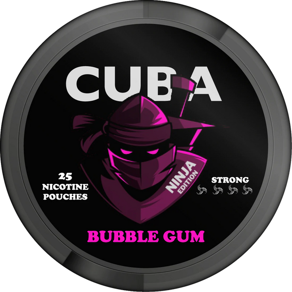 CUBA Bubblegum nikotínové vrecká
