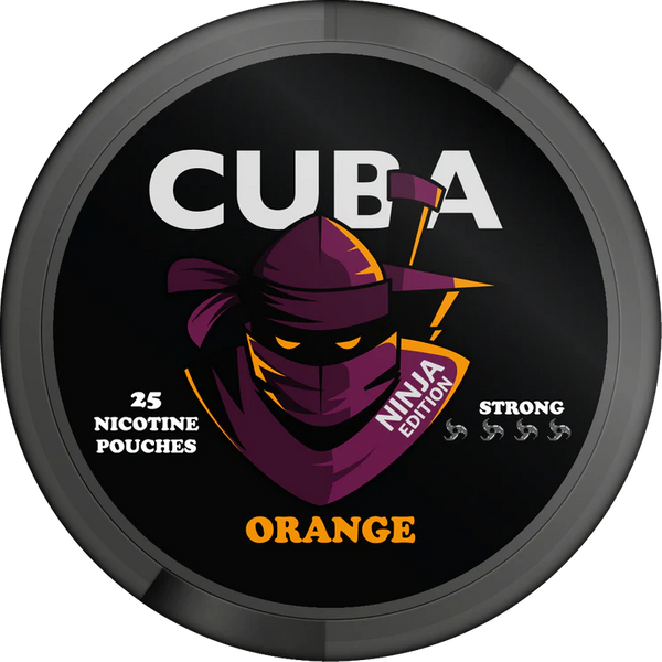 CUBA Ninja Orange nicotinezakjes