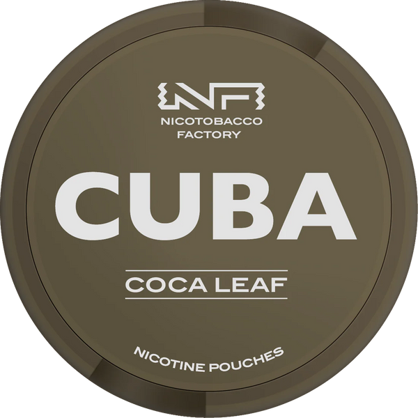 CUBA Coca Leaf sachets de nicotine