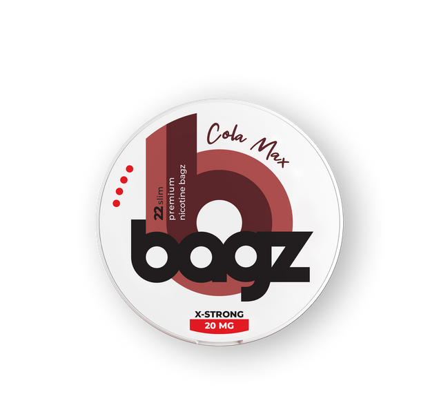 Bagz Bagz Cola Max 20mg nikotinové sáčky