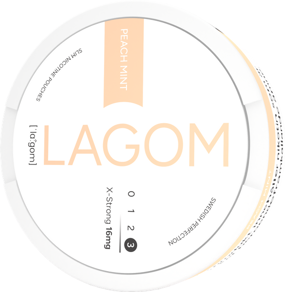 LAGOM Σακουλάκια νικοτίνης Lagom Peach Mint 16mg