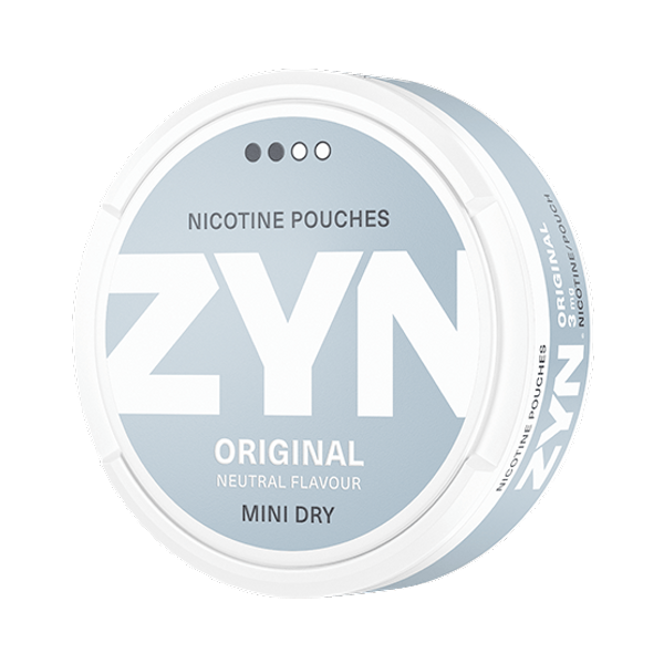 ZYN Zyn Mini Dry Original 3mg nicotinezakjes
