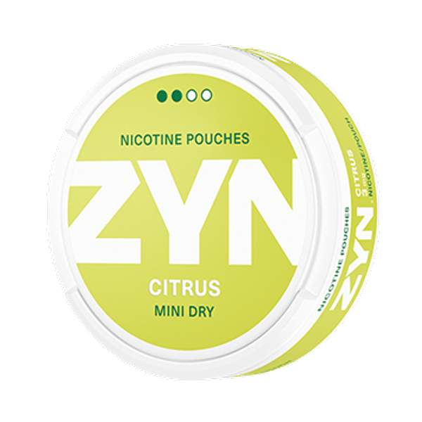 ZYN Citrus Mini Dry 3mg nikotin tasakok