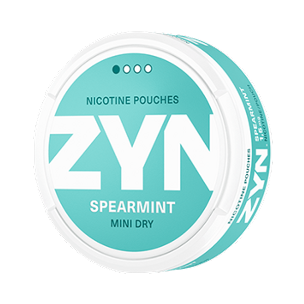 ZYN Spearmint Mini Dry nicotinezakjes