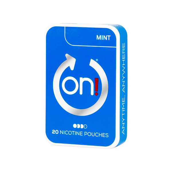 on! Mint Mini Dry 6mg nikotínové vrecká