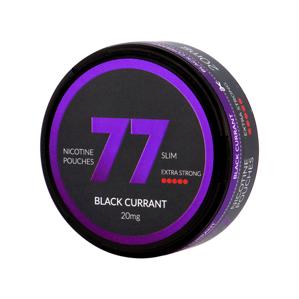 77 Σακουλάκια νικοτίνης Black Currant 20mg