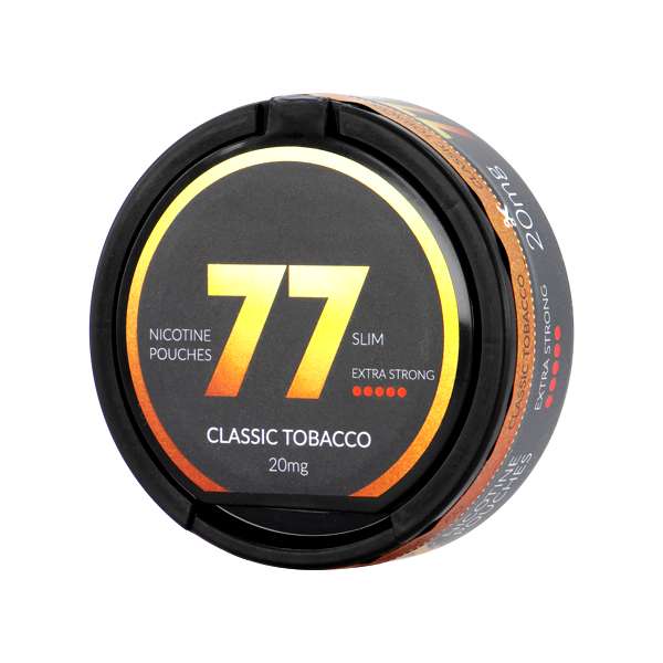 77 Classic Traditional Taste 20mg nikotīna maisiņi